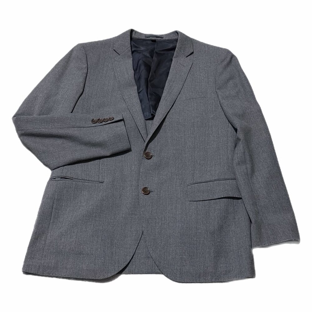 J Crew Jacket Mens 40R Gray Ludlow Sport Lux Minimalist Gentleman Intelectual